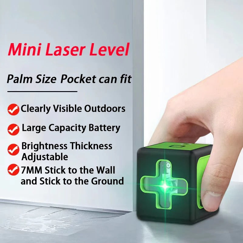 🌟 2-Line Laser Level with Self-Levelling | 50ft Cross Line⚡3s Auto-Alignment【Home Renovation Kit】Portable Wall Leveler for Picture Hanging, Tile & Construction 🌟 2-Line Laser Level with Self-Levelling | 50ft Cross Line⚡3s Auto-Alignment【Home Renovation Kit】Portable Wall Leveler for Picture Hanging, Tile & Construction